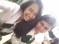 With danica , blury pic