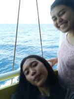 On board with lite ferry shipping going to bohol