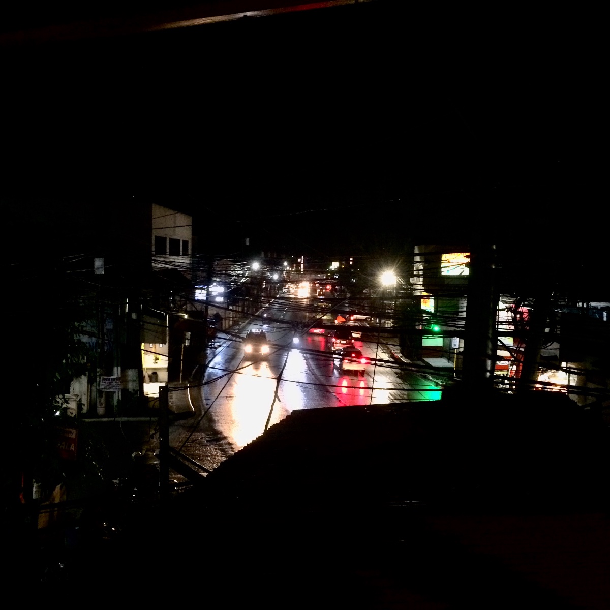 Night in Cebu, Cebu, Street lights