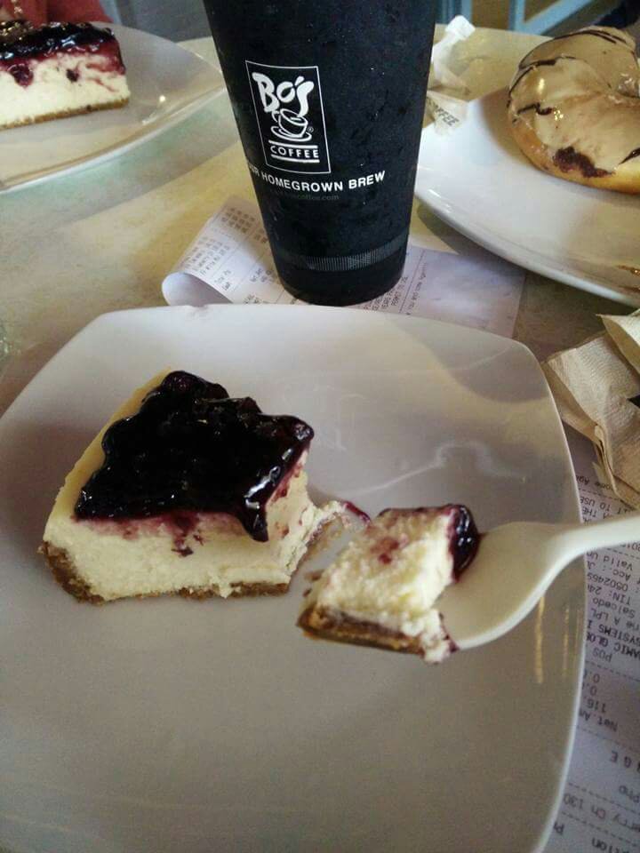 blueberry cheesecake