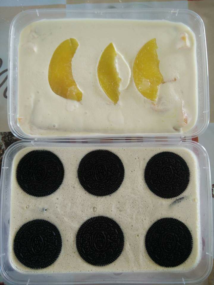 desserts, Oreo, mangoes