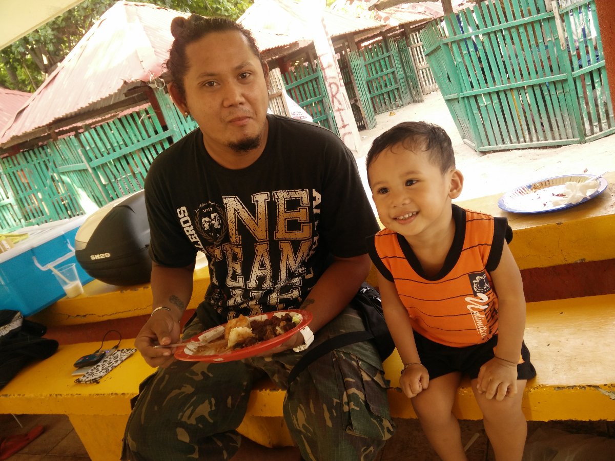 father, son