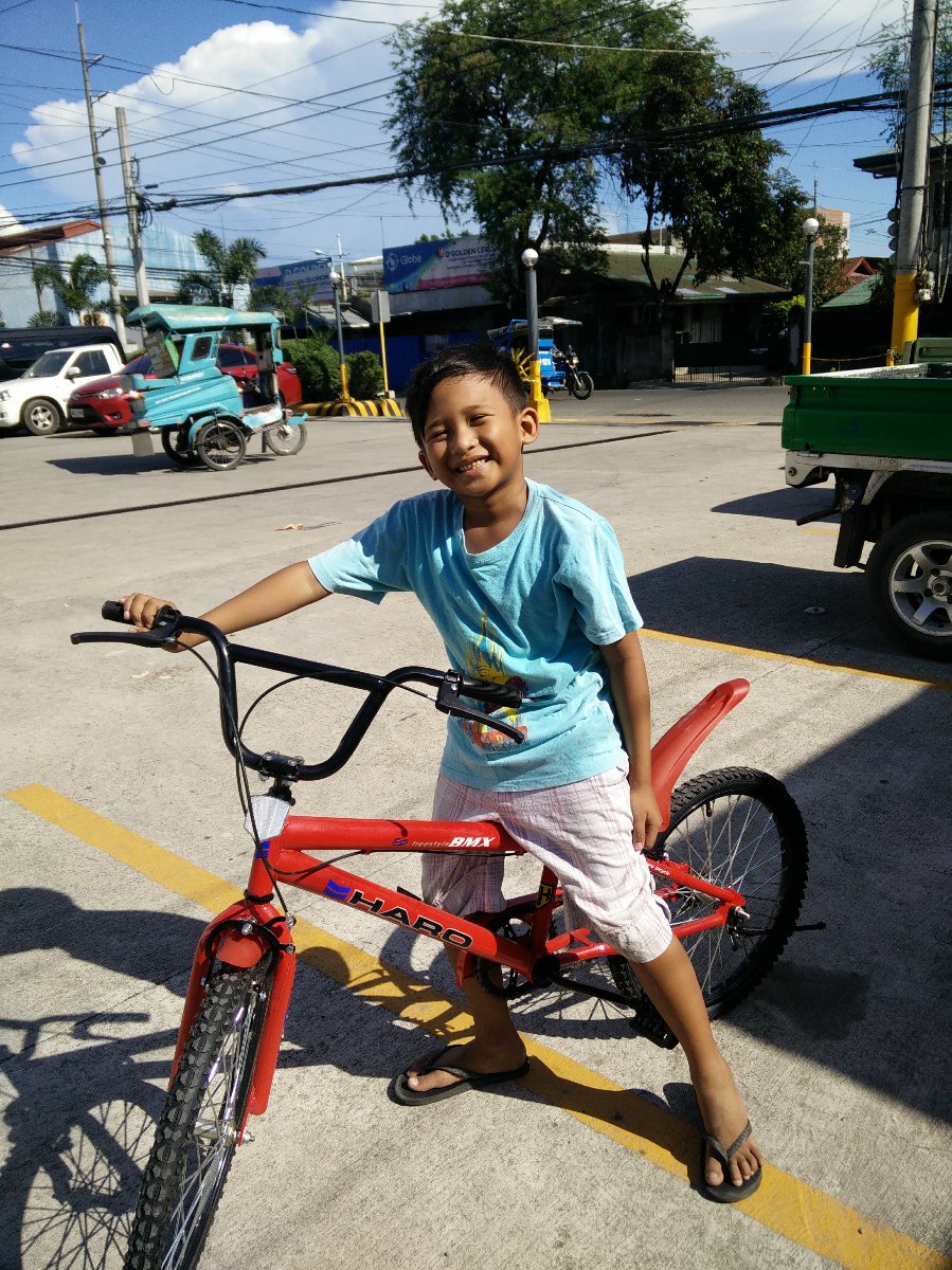 got his new bike