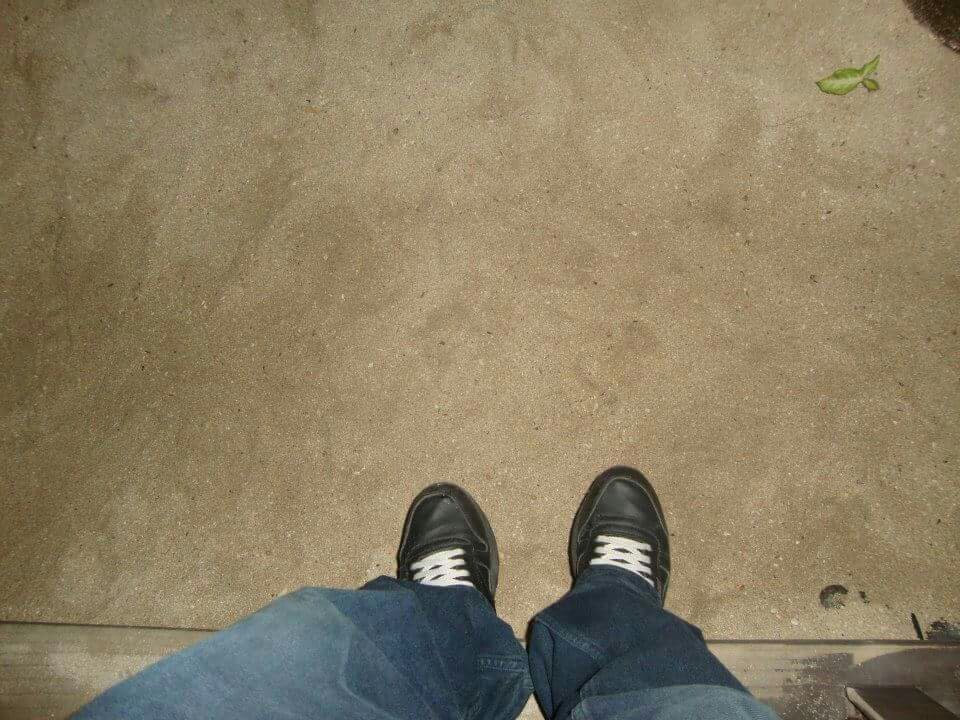 oyster bay under my feet