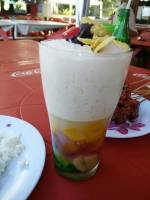 milky white halohalo