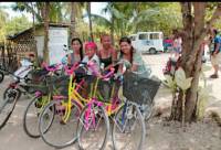 neon bikes