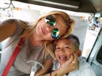 tricycle selfie