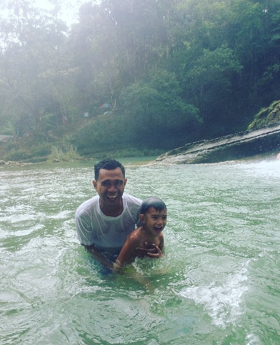 Papa and baby sef