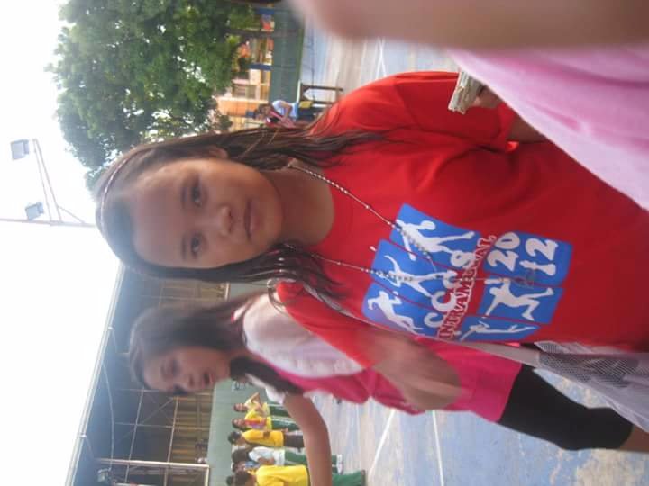 Red team, parade, tournament, friends, classmates