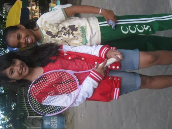 Red team, parade, tournament, friends, classmates