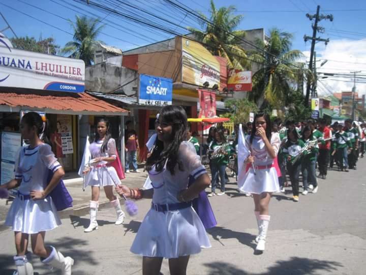 Red team, parade, tournament, friends, classmates