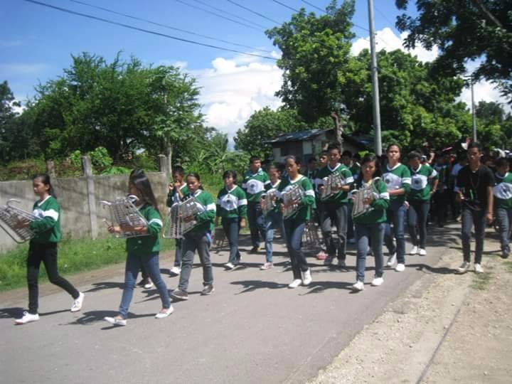 Red team, parade, tournament, friends, classmates