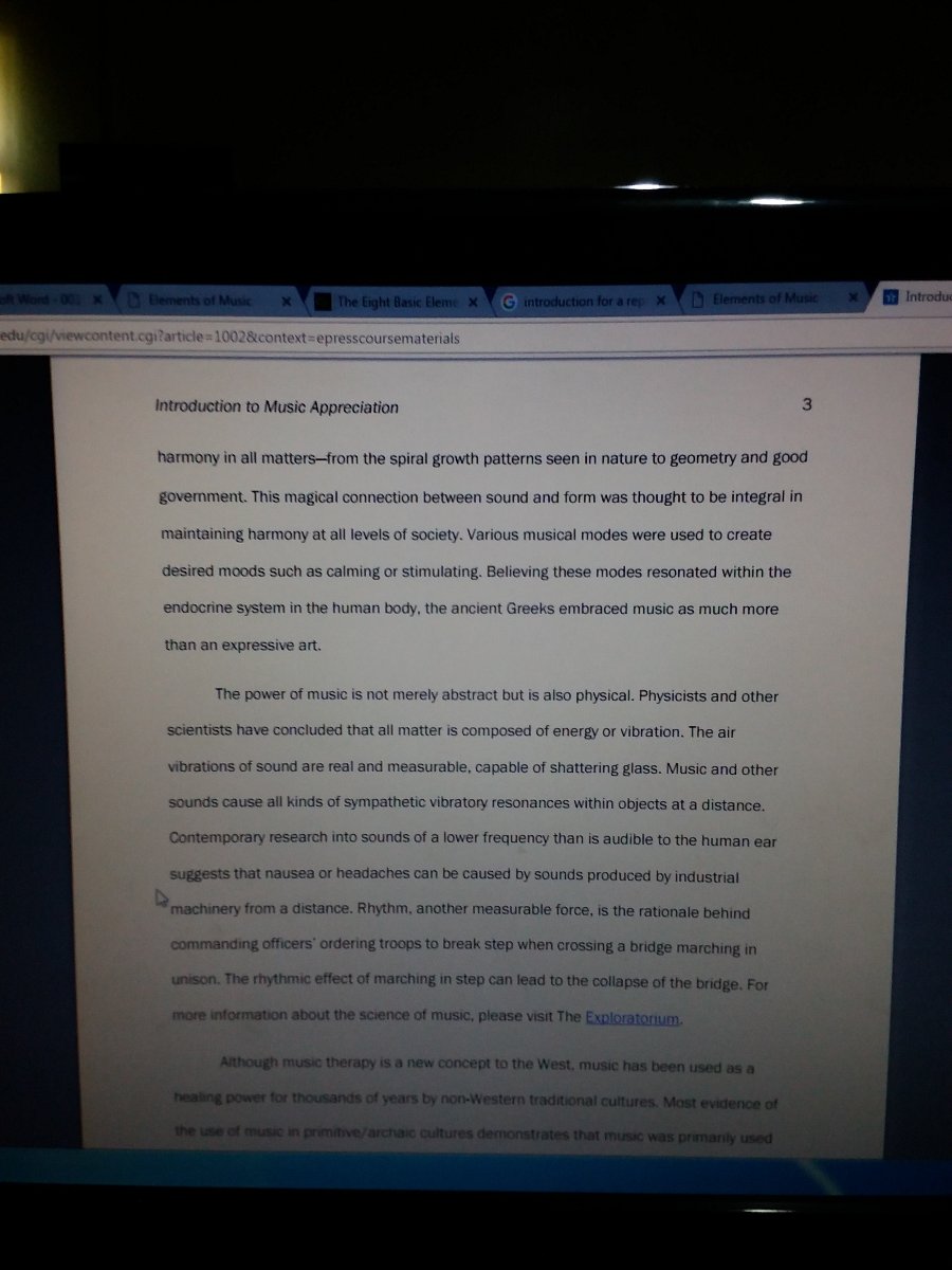 Studying, topic for exam