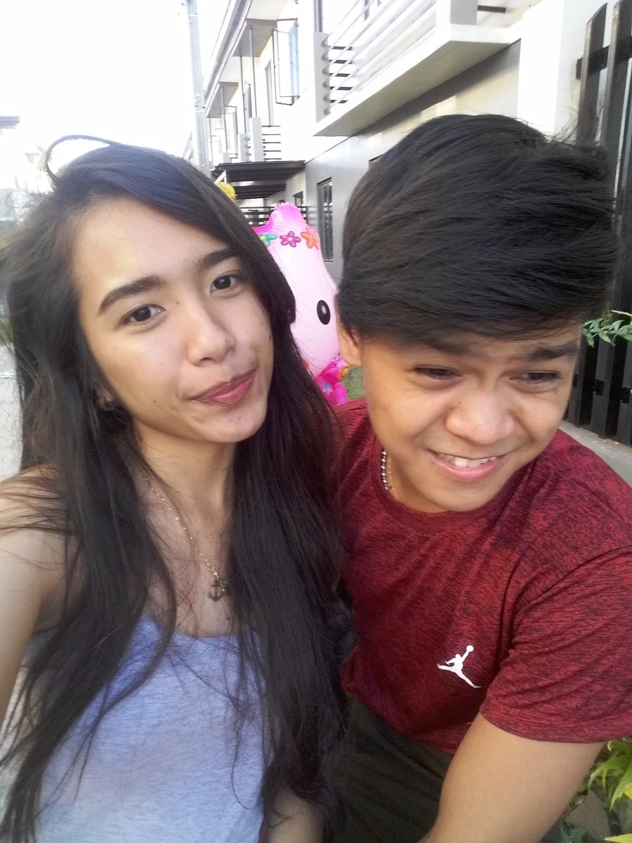 With babe @ birthday party