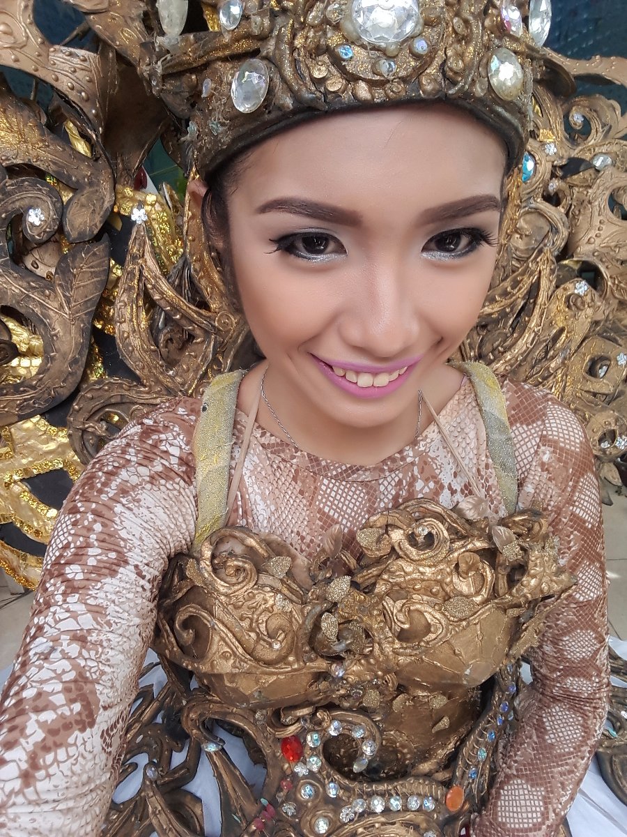 babe as festival queen for the fiesta celebration