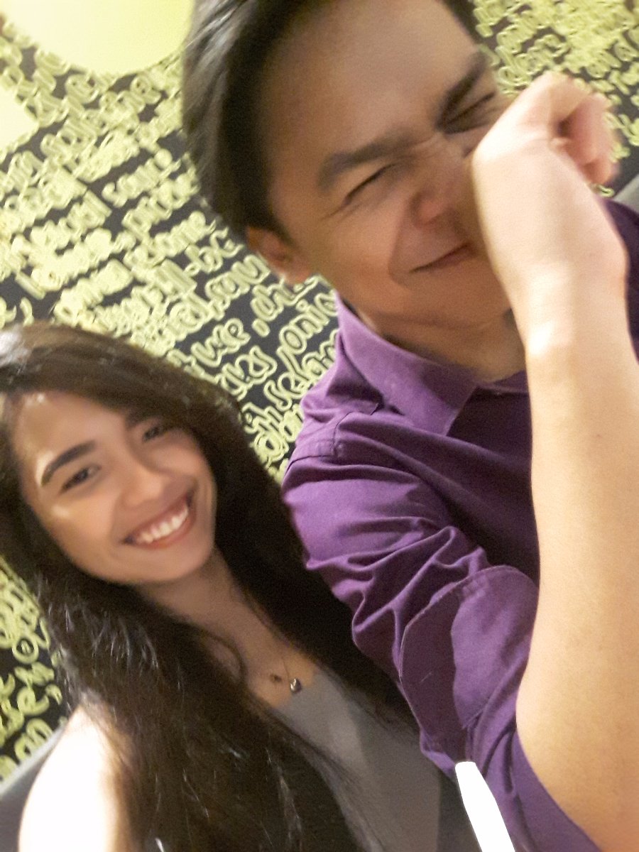 lunch out , with babe, @sm