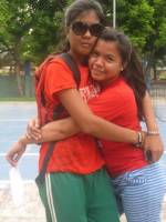 Red team, parade, tournament, friends, classmates