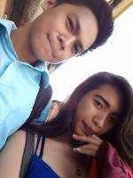With babe