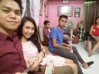 With groupmate