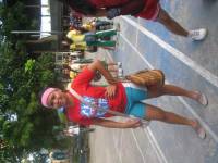 Red team, parade, tournament, friends, classmates