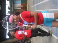 Red team, parade, tournament, friends, classmates