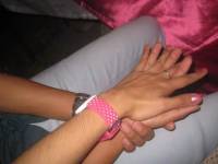 Just hold my hand babe