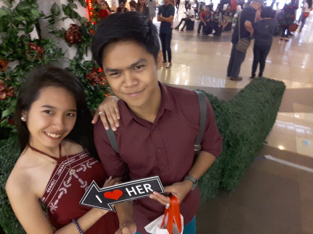 with babe, date , hearts