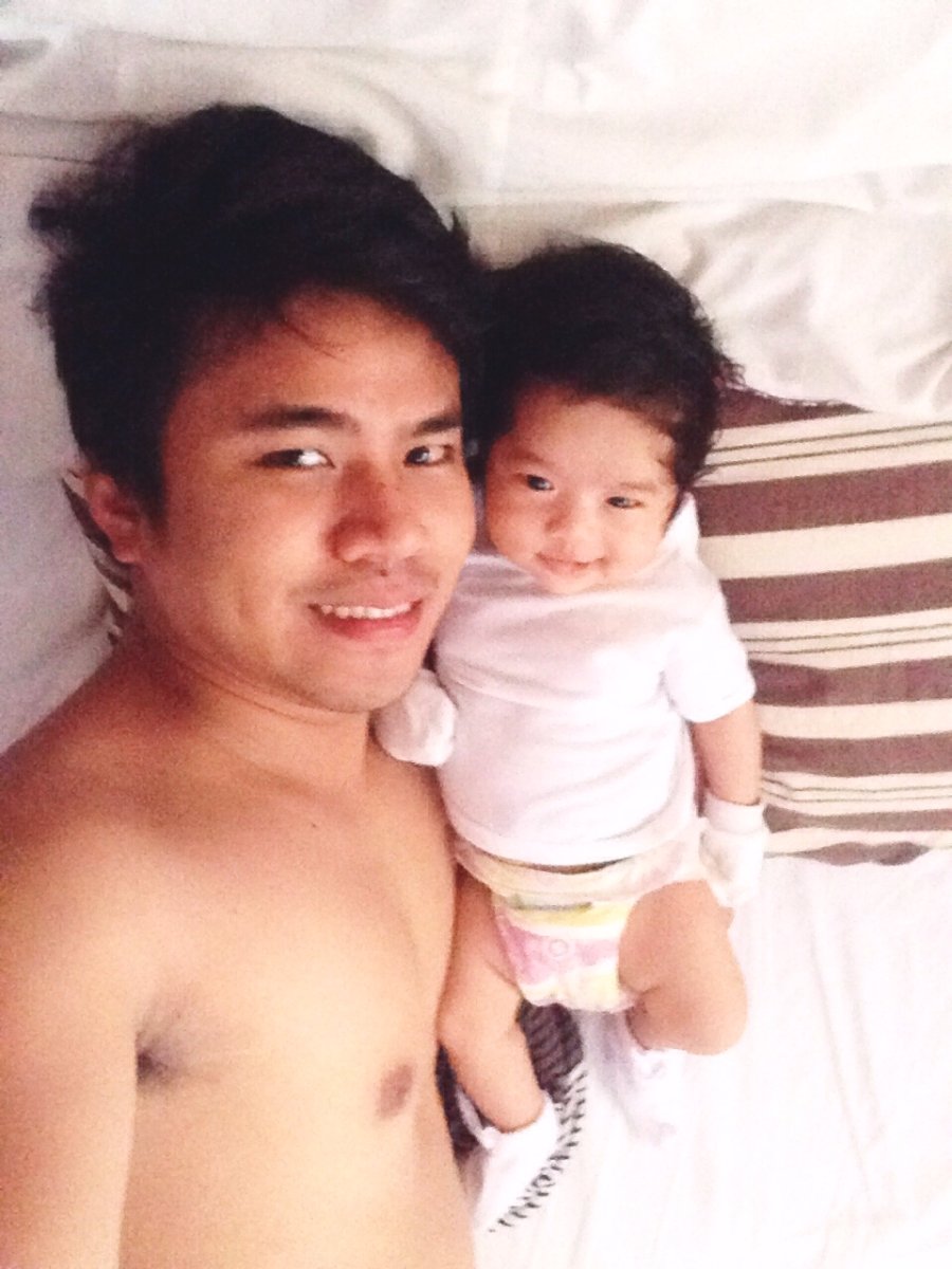 Father and daughter