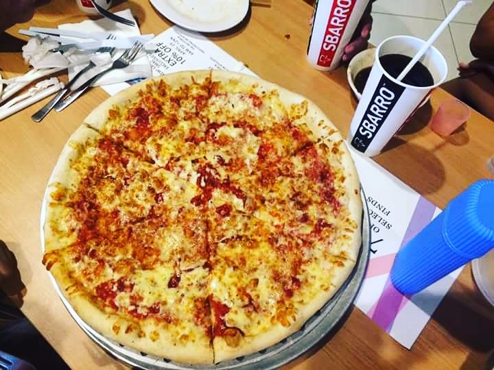 Hawaiian Pizza @Sbarro