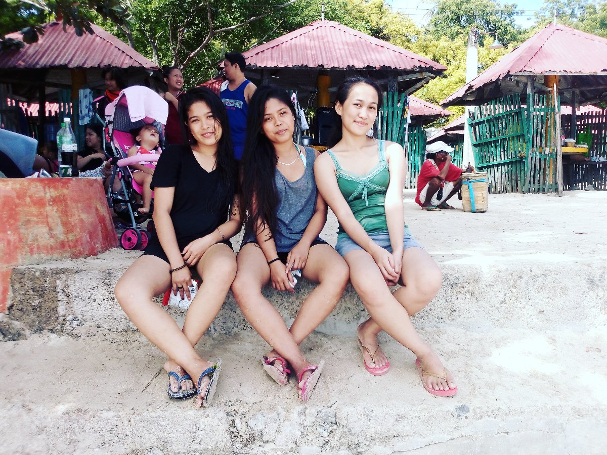 With my cousins
