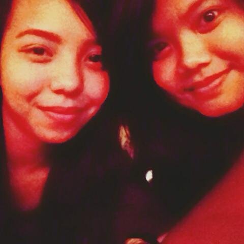 low quality picture with bestfriend