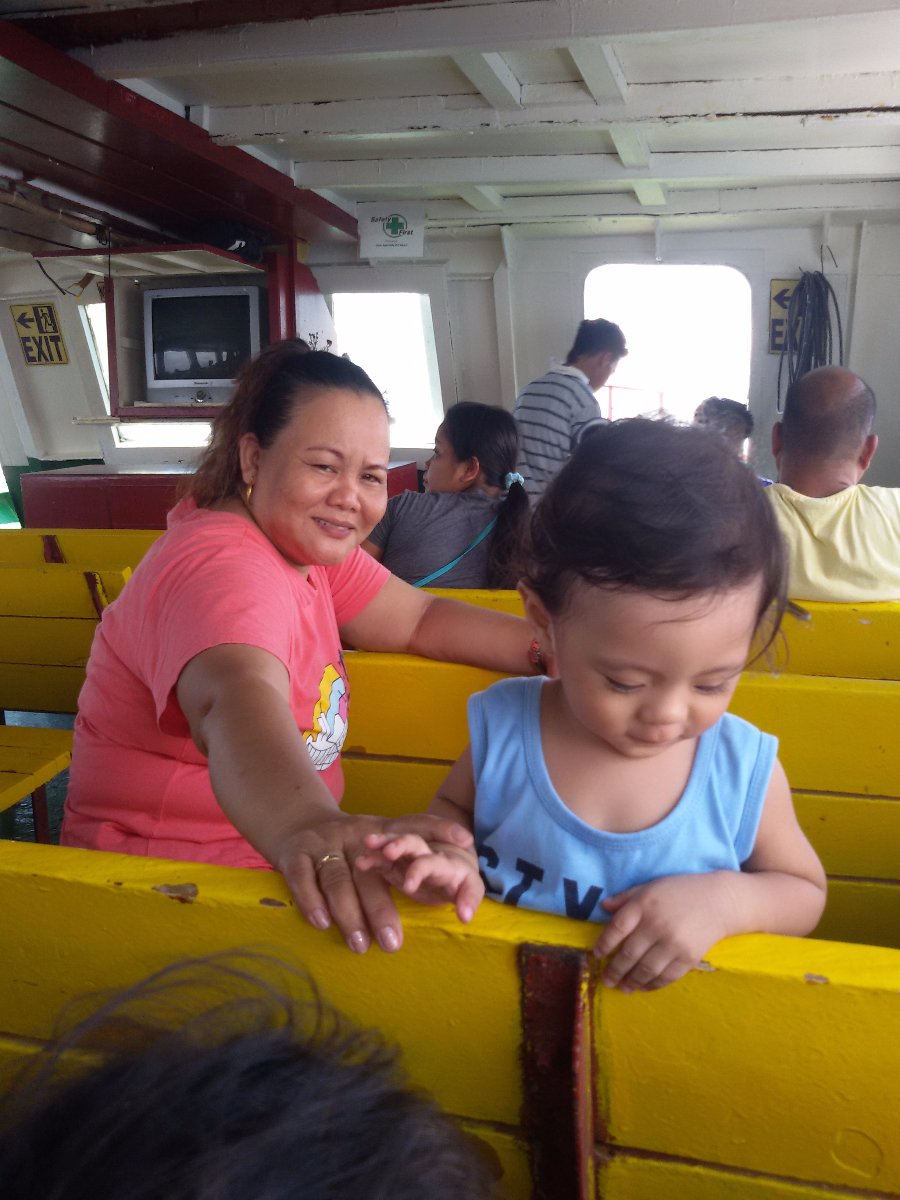 1st travel of the baby boy
