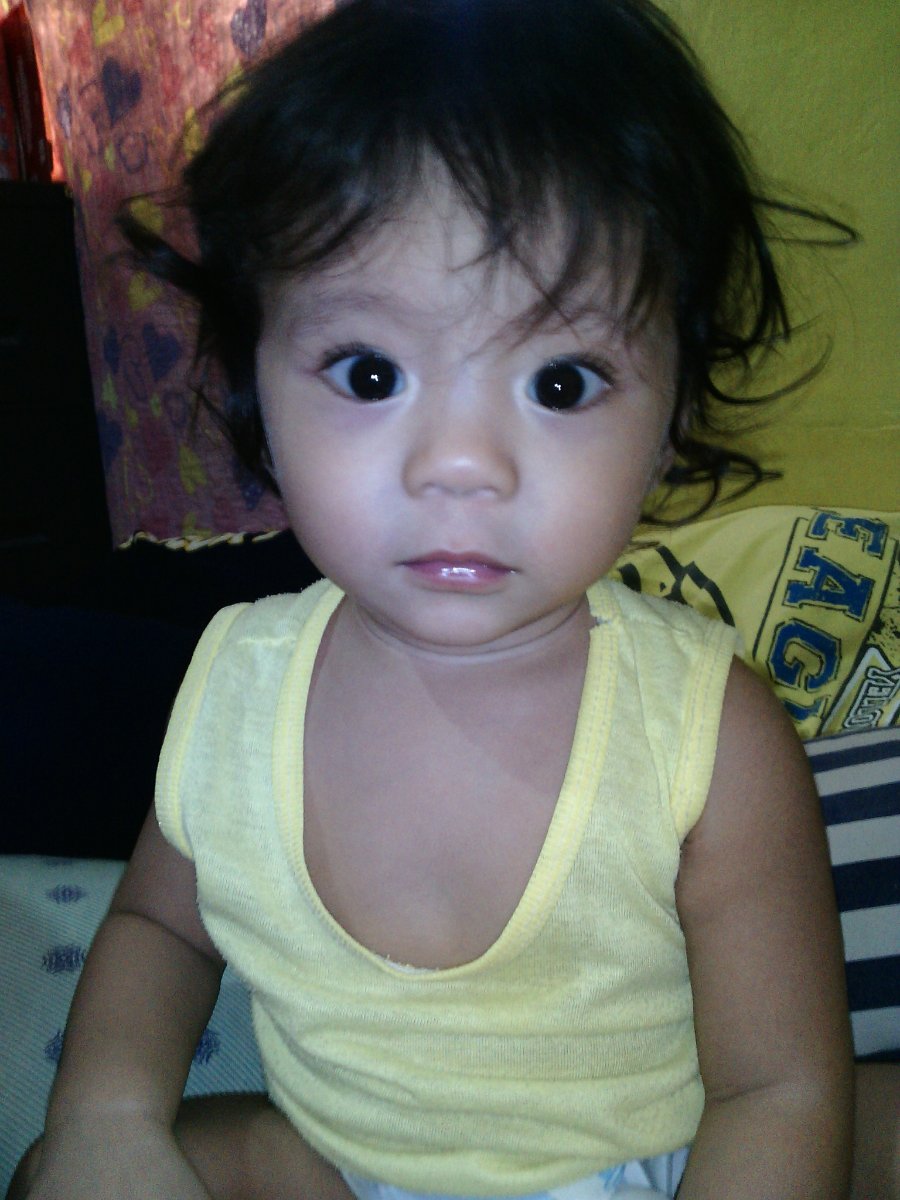 Baby boy, big eyes