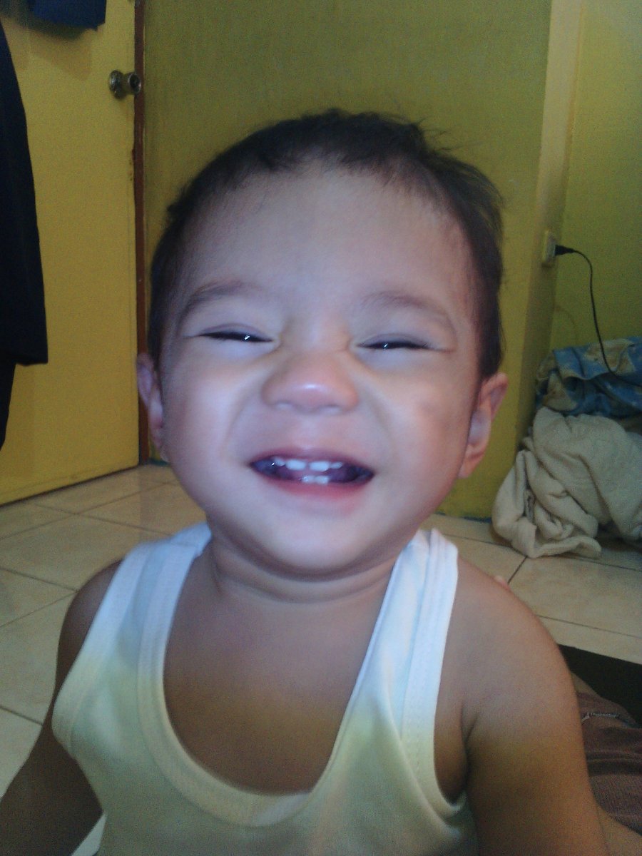 Smiley, baby boy