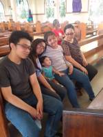 church visit, family bonding, holyweek