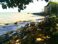 Garbage, pollution, seashore