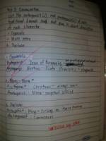 Notes