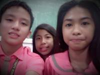 Classmates, classroom, pink