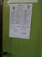 Schedule