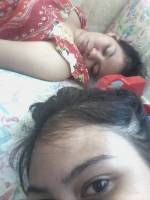 Sleeping ugly lol, sleep tight
