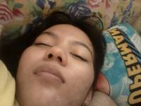 Sleeping ugly lol, sleep tight