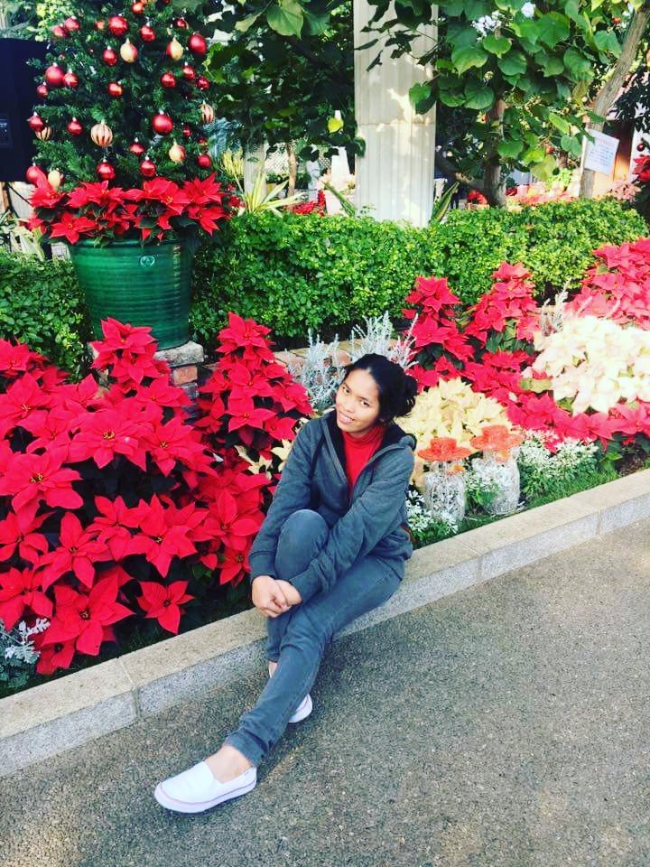 Every flower blooms on its own time, my pretty aunt