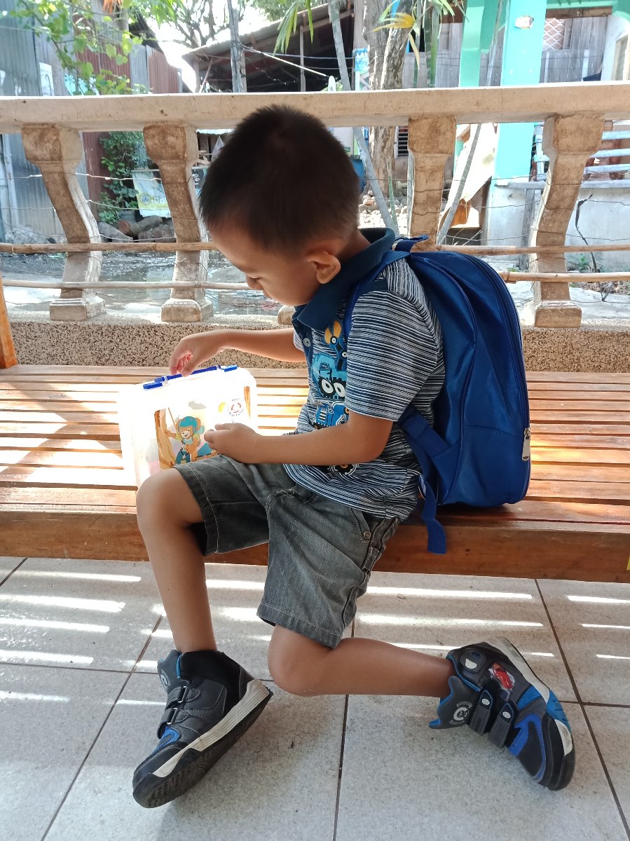 Getting ready for school