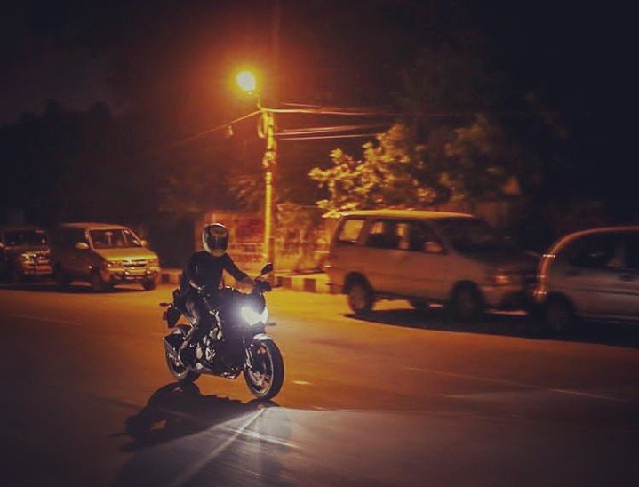 His night stroll