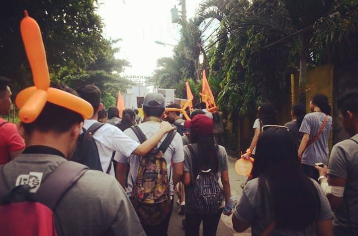 Intramurals, procession