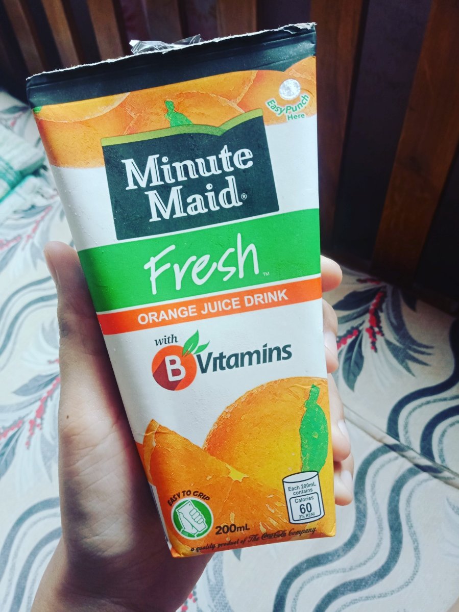Orange juice drink