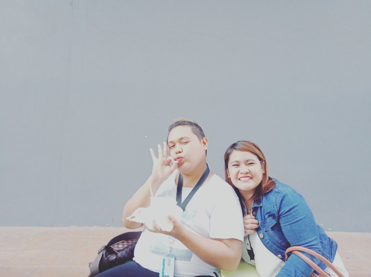 Rex with ate Dessa