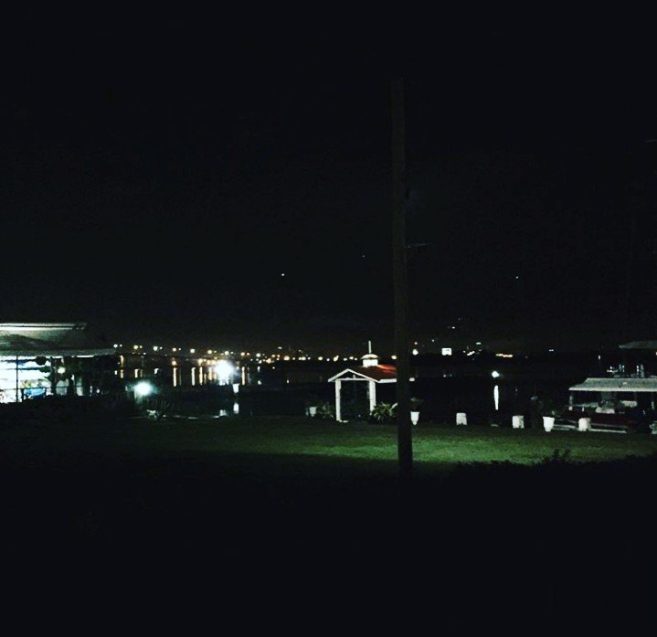 So dark outside