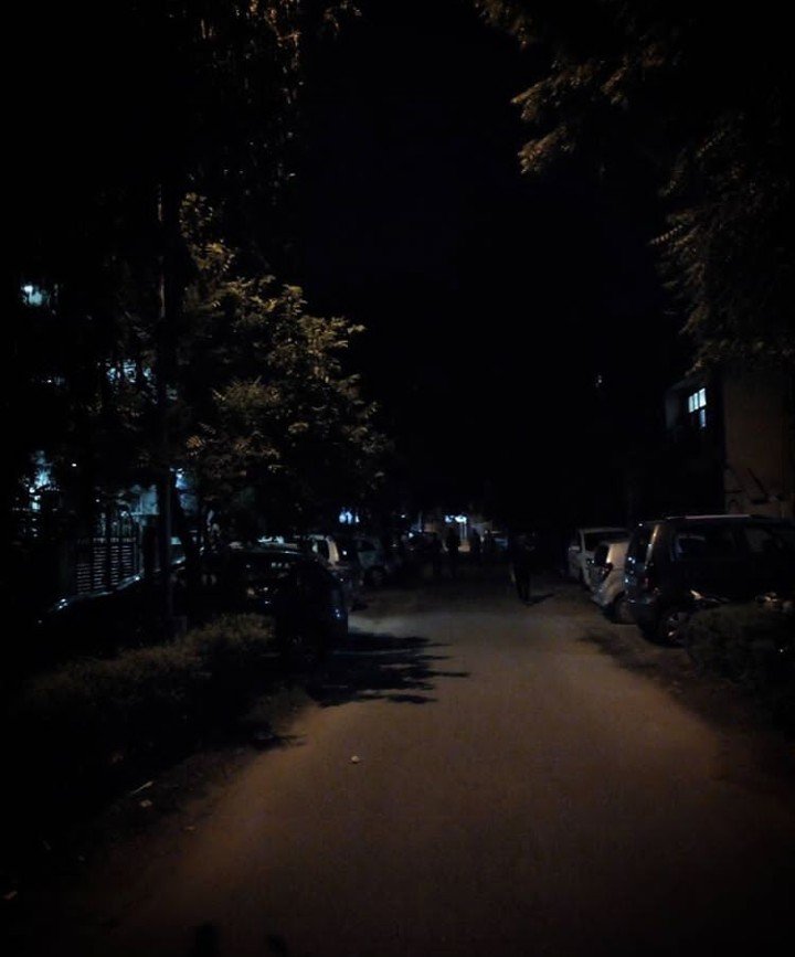 The silence of the night