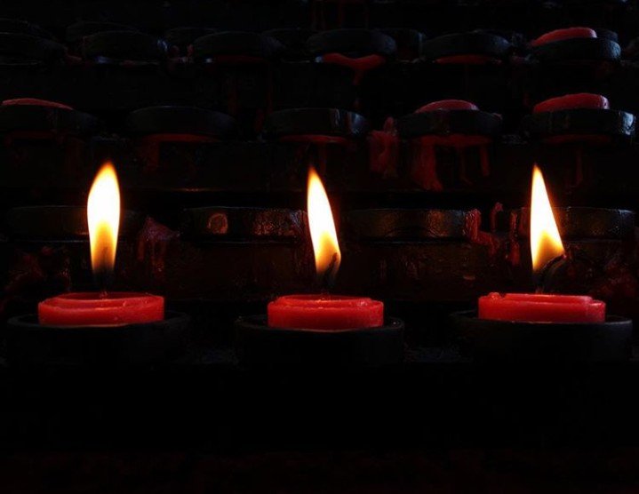 To light a candle is to cast a shadow